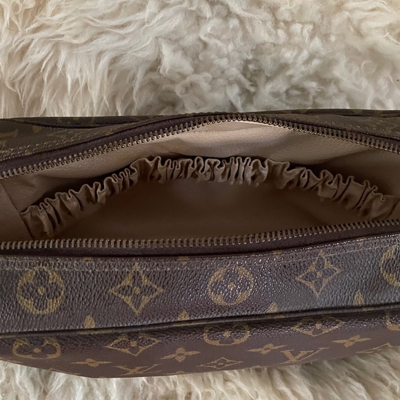 Authentic LOUIS VUITTON Trousse 28 Large Cosmetic Case Clutch - Picture 6 of 11